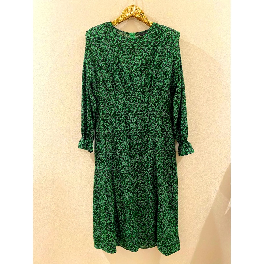 Green Midi Dress by New Look
